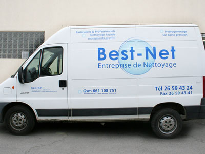 Lettrage Vehicule Best Net (Jumper)